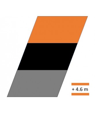 SMARTKAT 4.6 (orange/blau/weiß) mit Doppelnaht Rümpfen/Auffahrschutz