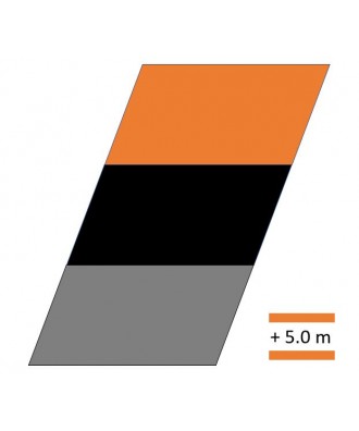 SMARTKAT 5.0 (orange/blau/weiß) mit Doppelnaht Rümpfen/Auffahrschutz