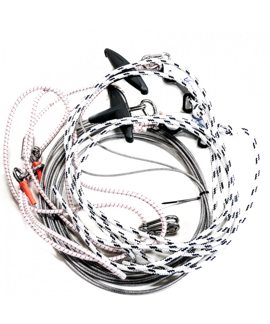 TRAPEZ KIT (MIT SCHNELLVERSTELLUNG) INKL. KARBON-PINNE